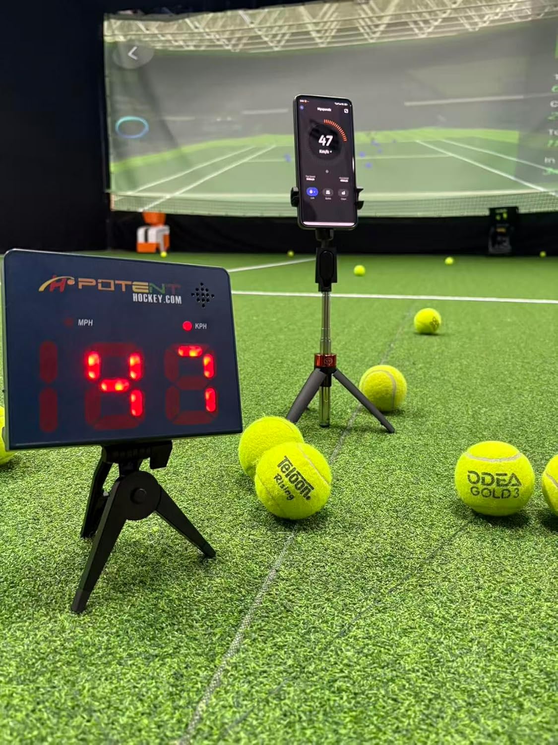 Potent Tennis Speed Radar