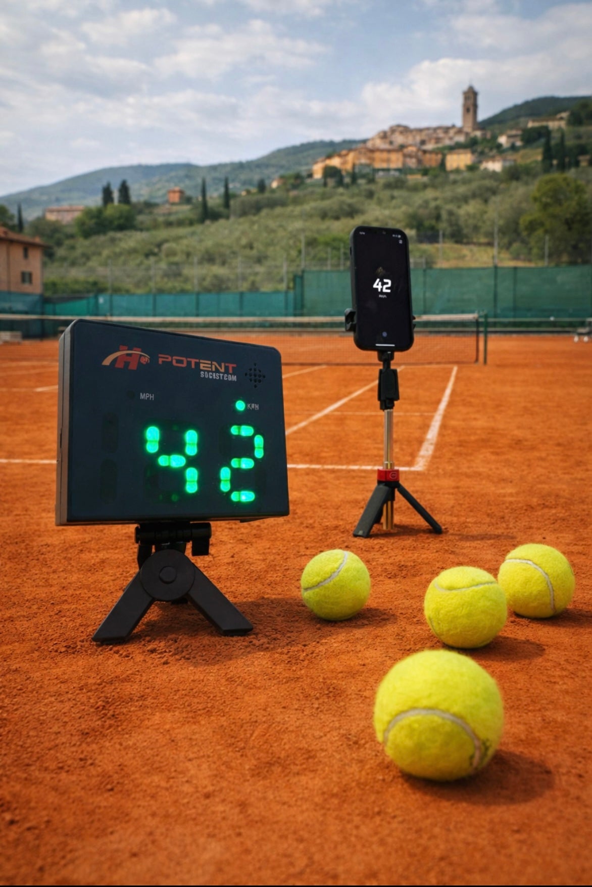 Potent Tennis Speed Radar